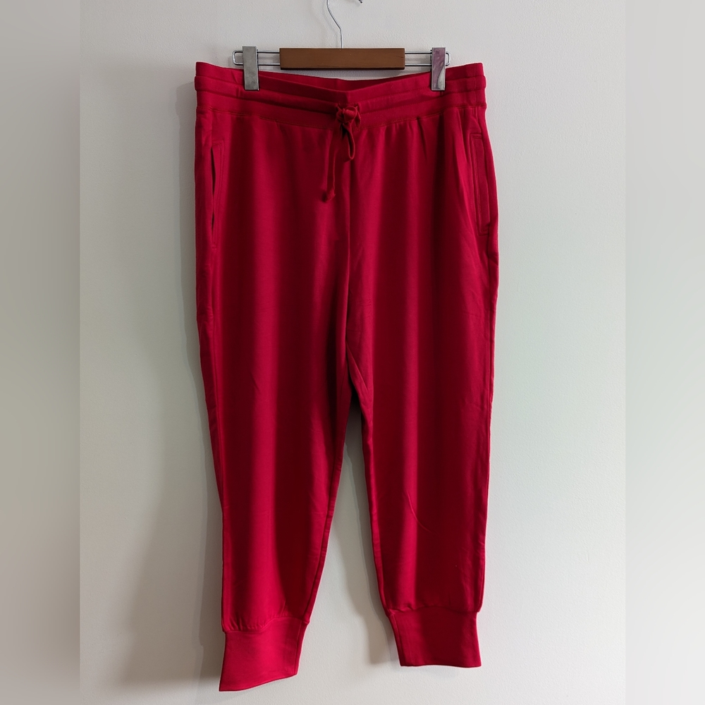 Fabletics Daria Jogger Red XL (12-14) - Picture 1 of 3
